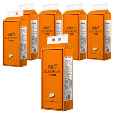 德利生活 可掛式超大容量棉柔紙巾 棉柔親膚 原生木漿 母嬰適用, 1280張, 6包