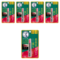 MENTHOLATUM 曼秀雷敦 Flash Tint Lip 唇部護理潤色唇膏, 粉紅色, 2g, 5支, 5件