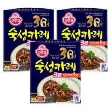 OTOKI 不倒翁 3 Minutes 3日熟成咖哩粉 微辣口味, 200g, 3盒