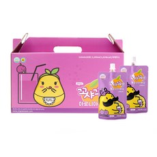 꼬샤꼬샤 아로니아배즙 스파우트빨대형, 110ml, 20개