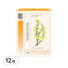 녹차원 루이보스 허브차, 1.2g, 20개입, 12개