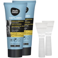 body natur 男士身體敏感肌除毛霜, 2個, 200ml