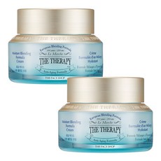 THE FACE SHOP 菲詩小舖 The Therapy皇家水潤調和保濕面霜, 50ml, 2罐