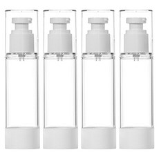 真空精華液瓶 80ml, 單一顏色, 4個