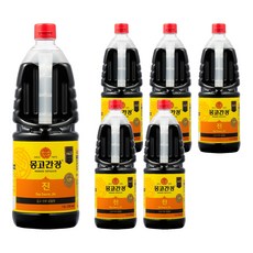 몽고간장 진, 1.8L, 6개