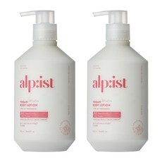 알피스트 비건 모이스춰 바디로션 퓨어릴리향, 730ml, 2개
