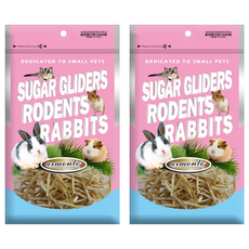 Armonto 阿曼特 鼠專用無鹽無調味原味鱈魚細絲, 蜜袋鼯/齧齒動物/兔子零食, 40g, 2包