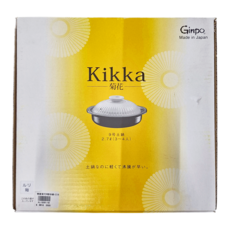 Minoya 美濃燒 寶藍菊花9號砂鍋-日本, 31cm, 1個