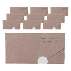 헬로우모리스 땡큐용돈봉투, 부겐베리, 10개