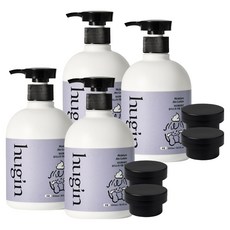 허긴 유아용 모이스처 아토 대용량 로션 무향 + 거꾸로캡, 500ml, 4개