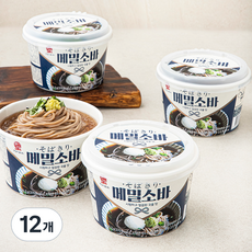 한일본고장 한일식품 정통 메밀소바, 235.7g, 12개