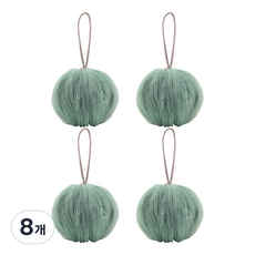 MEO 泡泡沐浴球, 薄荷綠, 8個, 1入