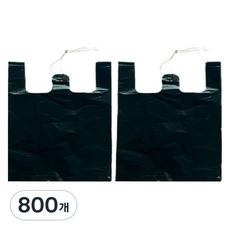 漂亮寶貝塑膠袋 手提 一般 塑膠 超市塑膠袋 黑色 3號, 8L, 800個