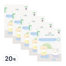 펜피아 1000 초등 그림일기 단면 제본노트, A그레이(우산), 20개