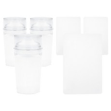 Withshan精選指甲印章, 單色, 3個