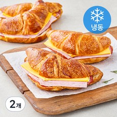 베키아에누보 클래식 햄치즈크루아상 샌드위치 (냉동), 100g, 3개입, 2개