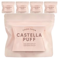 바닐라코 촘촘 카스텔라 퍼프 6p, 5개