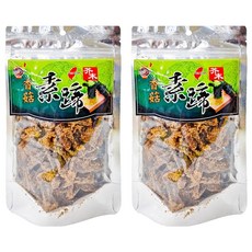 天素食品 芥末風味香菇素蹄 台灣原產, 160g, 2包