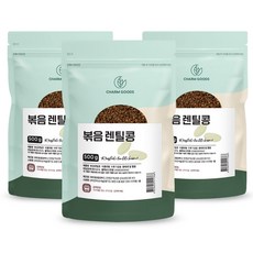 볶음 렌틸콩, 500g, 3개