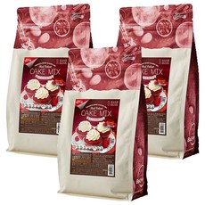 Bread Garden 柔軟紅絲絨馬芬預拌粉, 1kg, 3個