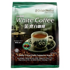 Gold Choice 金寶 即溶榛果白咖啡, 40g, 15入, 1袋