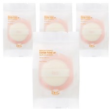 닥터지 브라이트닝 커버 톤업 선 쿠션 리필 SPF50+ PA++++, 15g, 4개