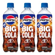 百事食品 Big 生可樂, 600ml, 3個