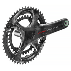 SUPER RECORD Campagnolo 電子 EPS 12 速曲柄組 165mm 34-50T, 1個, 黑色