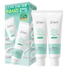 make p rem Safe me 舒緩保濕霜 60ml + 60ml 套組, 1個