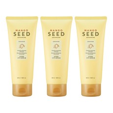 THE FACE SHOP 菲詩小舖 芒果籽絲滑保濕豐潤潔面乳, 150ml, 3條