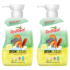 紅根嬰兒廚房嬰兒奶瓶清潔劑, 500ml, 2個