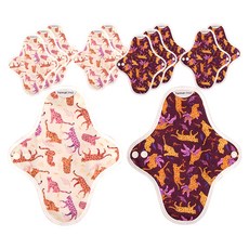 hannahpad 純棉衛生棉內褲護墊 6 張 圖案 D 1, 2組