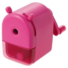 KUTSUWA 迷你桌上型五段階削鉛筆機 日本製刀刃 RS026PK 粉紅色, 1個