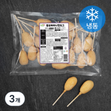자연도씨 통모짜 미니 핫도그 (냉동), 40g, 20개입, 3개