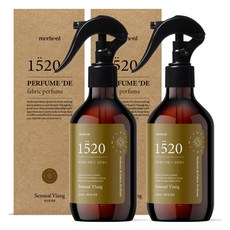 메르헨트 퍼퓸 드 섬유향수 룸스프레이, 센슈얼일랑, 250ml, 2개