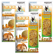 Pet Village 魔法村 小動物天然哈密瓜乾, 120g, 3包