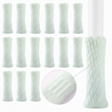 CASA JACQUELINE 雙層防滑襪型椅腳防噪音保護套, 奶油色, 16個