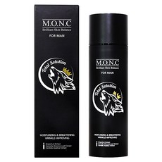 M.O.N.C 男士保濕亮白撫紋護膚露, 1個, 130ml