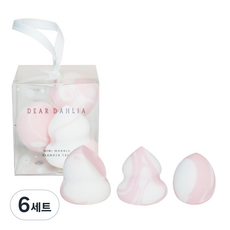 디어달리아 미니 마블 블렌더 트리오 3종 세트, 혼합색상, 6세트