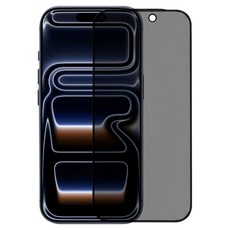 Timo 玻璃螢幕保護貼 iPhone 17 Pro 防窺 爽滑防指紋 高鋁玻璃 Anti-Glare 9H 附貼膜神器 黑邊 1個