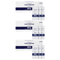 맨허스트 일회용 손 소독제 100p, 200ml, 3개