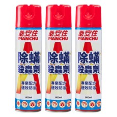 必安住 除蹣殺蟲劑, 600ml, 3瓶