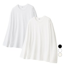 네이븐 20수 루즈핏 긴팔티 2장 SET NAB8T3