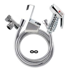 迷你噴槍金屬壁掛式蓮蓬頭, 1套