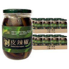 花蓮市農會 土地之歌 剝皮辣椒, 470g, 24罐