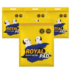 금강아지 배변패드 로얄 더블, 100개입, 4개