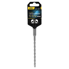 델리 툴즈 SDS Plus 텅스텐 스틸 다용도 해머 드릴 지름 6mm x 160mm 실버 EDH-Y06160, 1개