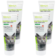 tomlyn 獸醫配方 化毛膏, 美毛, 4條