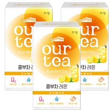 JARDIN our tea 康普茶沖泡粉 檸檬口味, 5g, 10條, 3盒