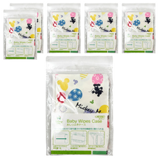 Skater 濕紙巾收納抽取包, 米奇系列 多色, 6個